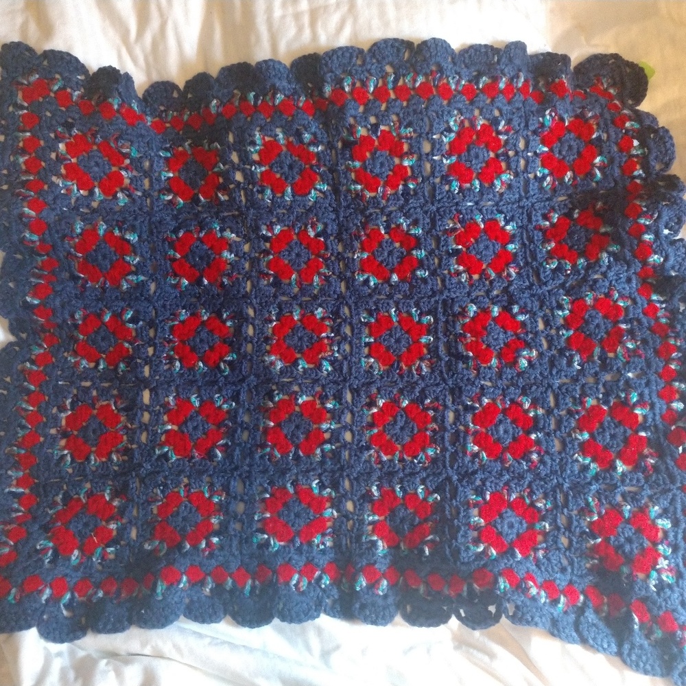 Handmade baby blanket